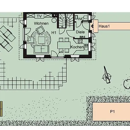 Haus-Carla-Marie-305141 Dom wakacyjny Utersum